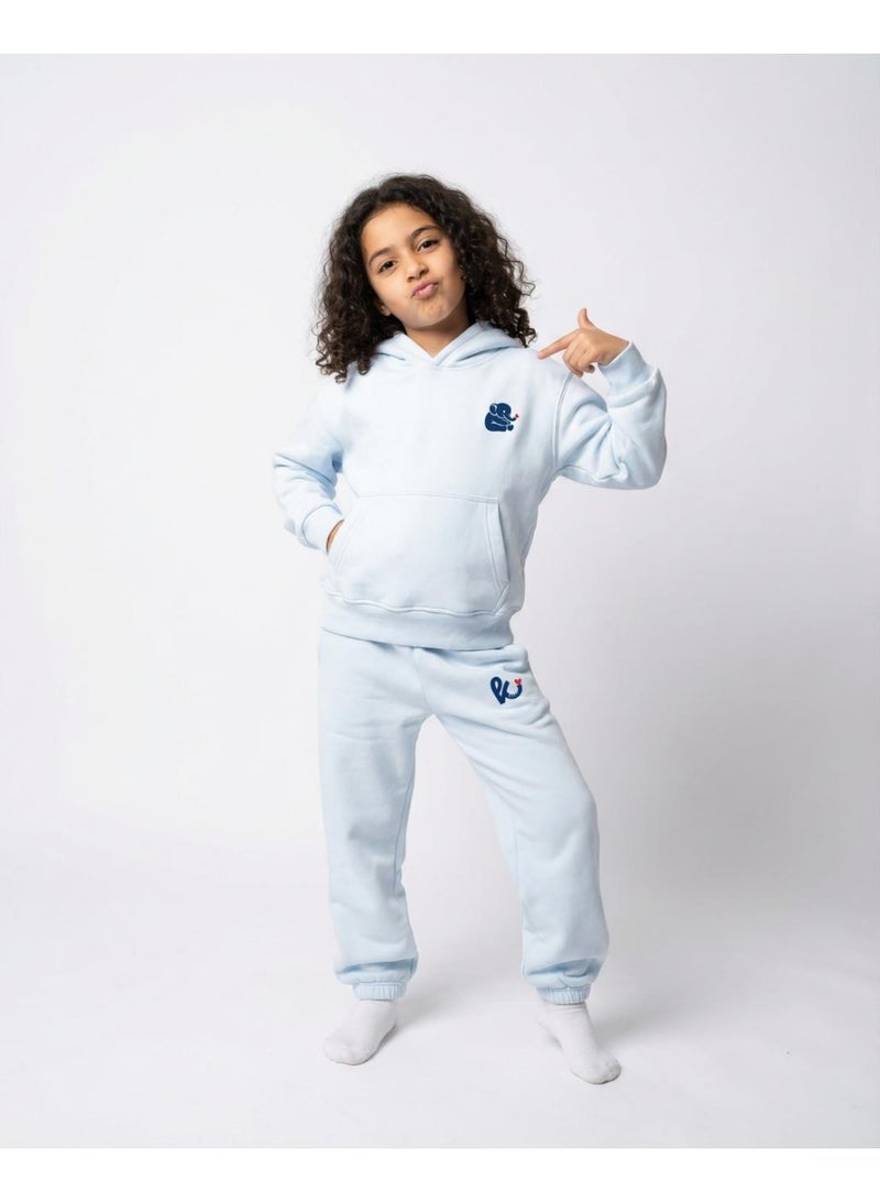 كادل كيدز طقم رياضي من كادلز، أزرق، مقاس 3-4 - Image 1